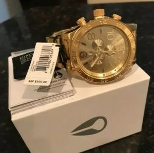 Nixon 51-30 Gold Watch